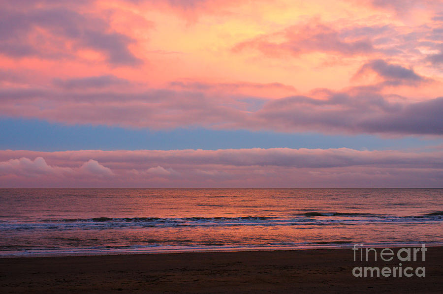 Ocean Sunset Photograph by Jeremy Hayden