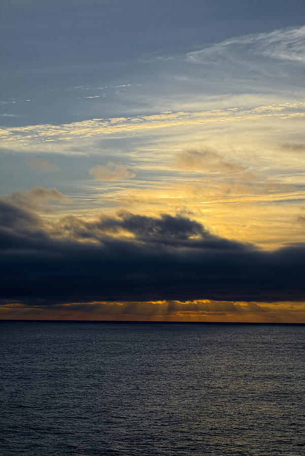 Ocean Sunset Photograph by Lucinda Walter