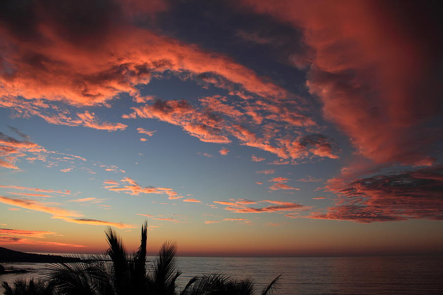Sunset Photograph - Ocean Sunset by Shane Bechler