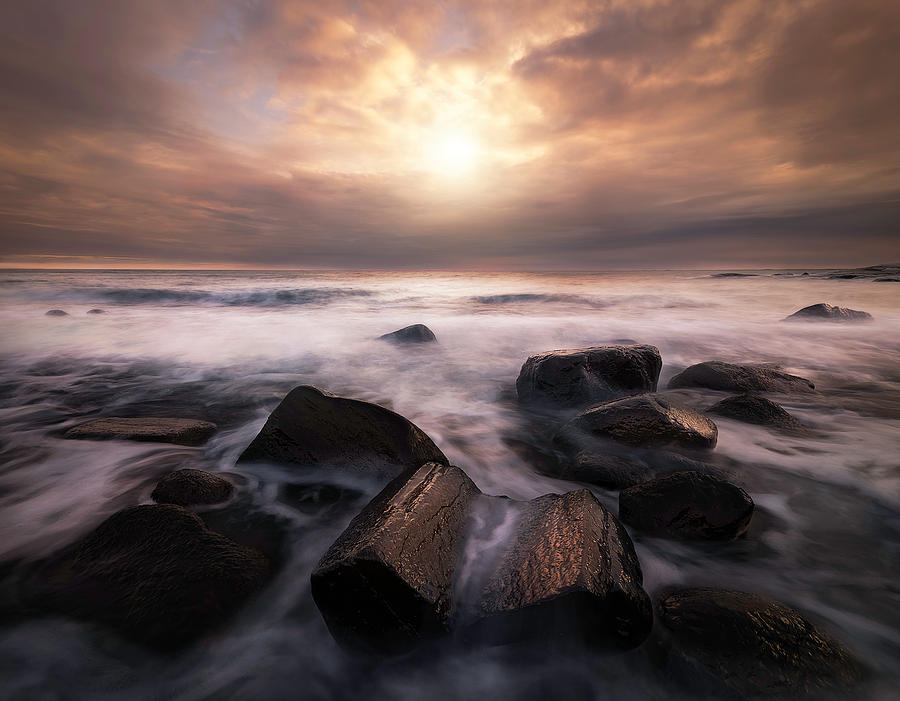 Sunset Photograph - Ocean Trance by Christian Lindsten