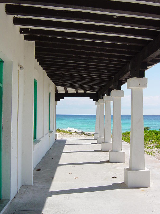 Ocean view on Cozumel Mexico vertical Photograph by Toni and Rene Maggio