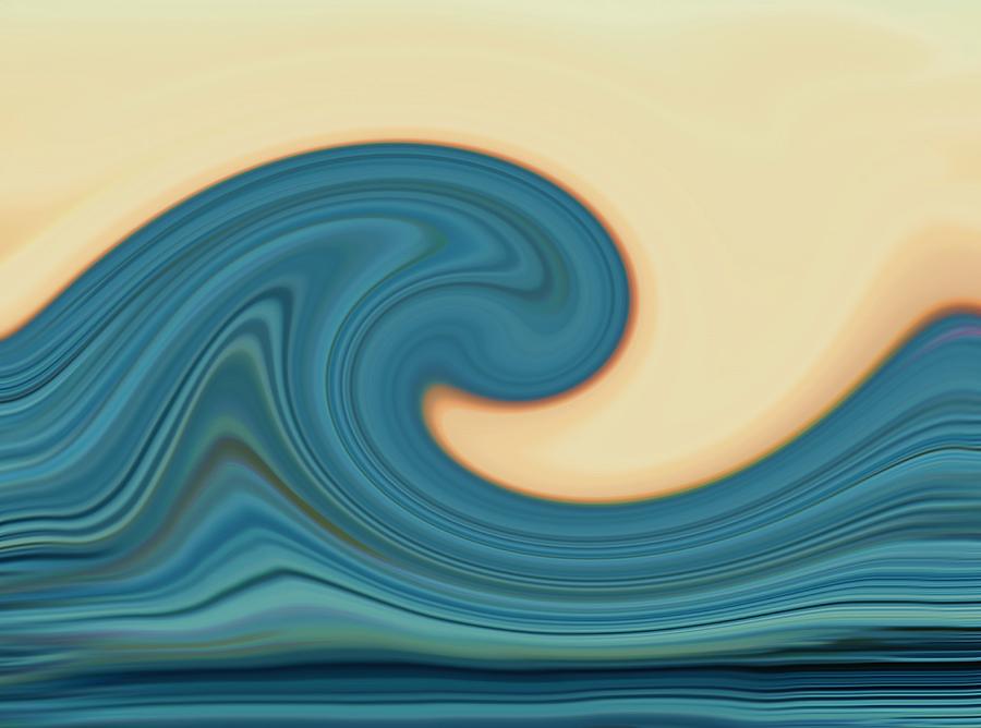 Ocean Wave  Abstract  Photograph by Andrea Rea