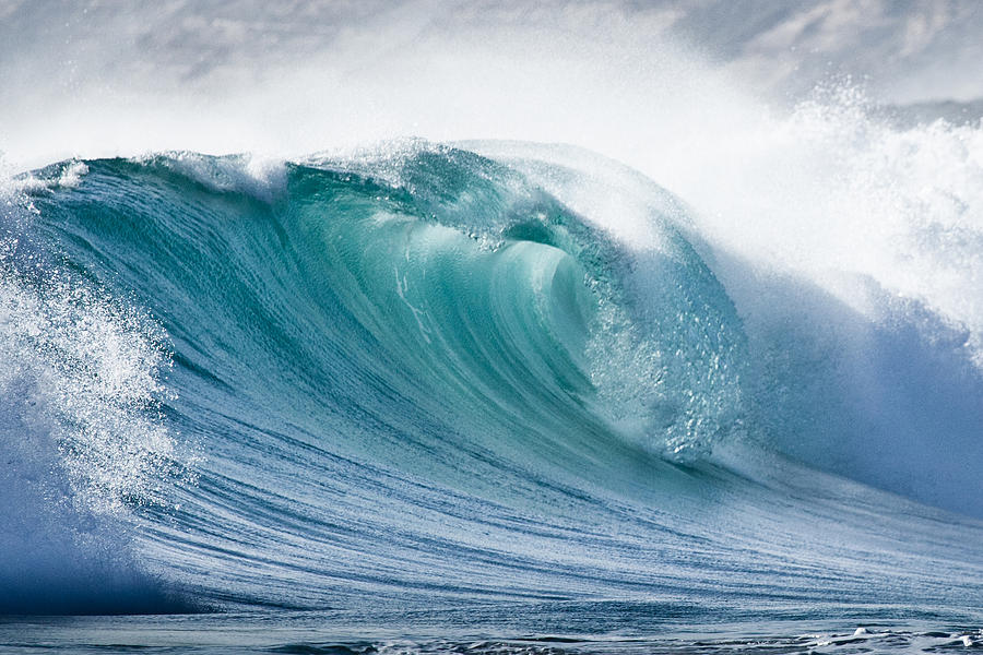 Ocean Wave breaking Australia Photograph by John White