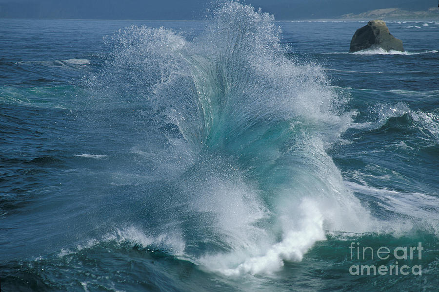 Ocean Wave Photograph by Ron Sanford
