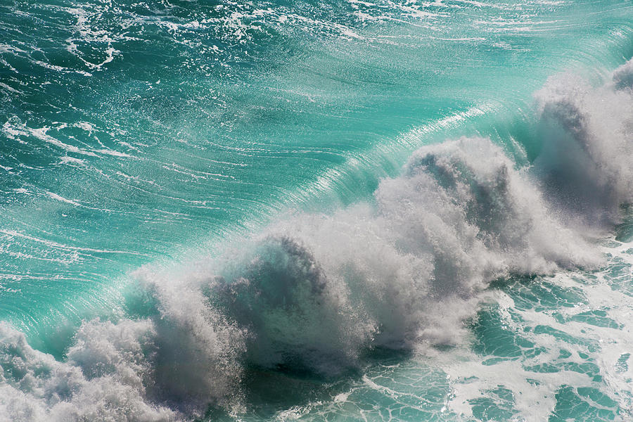 Ocean Waves Bali Island Indonesia Photograph By Keren Su