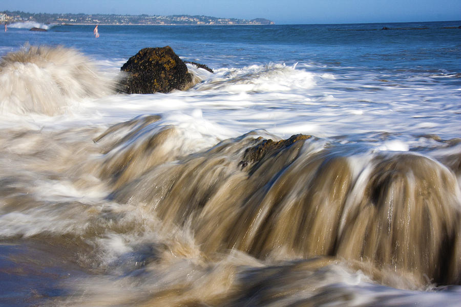 Ocean Waves Photograph - Ocean Waves Breaking Over The Rocks Photography by Jerry Cowart