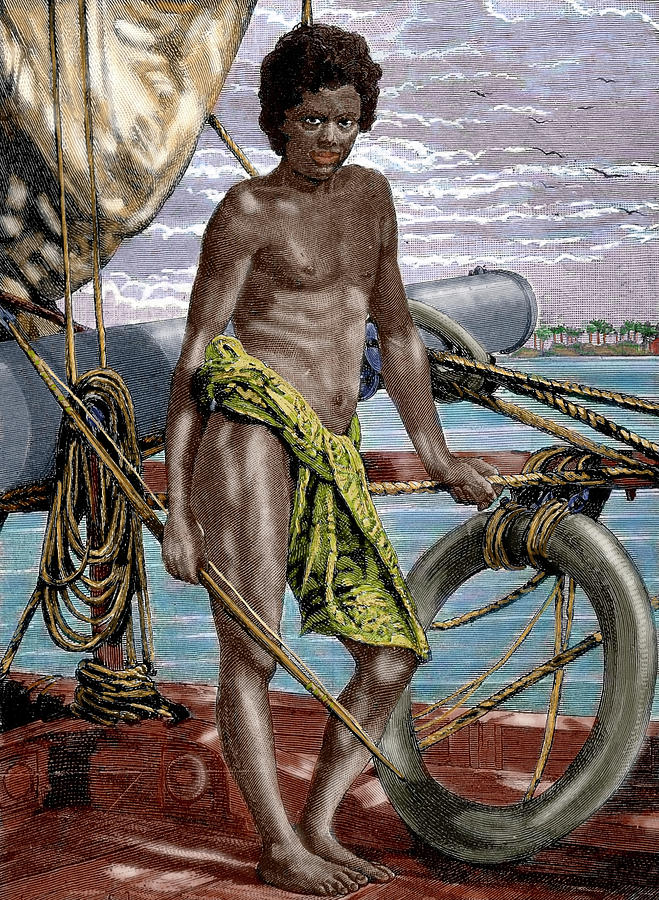 Nude Photograph - Oceania Micronesia Koror Native (palau by Prisma Archivo