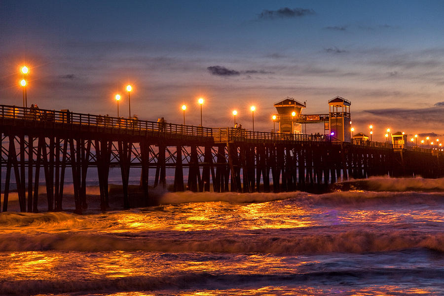 Oceanside Evening Photograph by Diana Powell