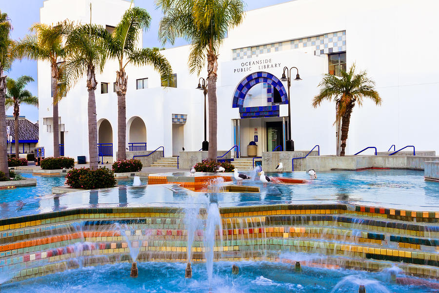 Oceanside Library Photograph by Ben Graham