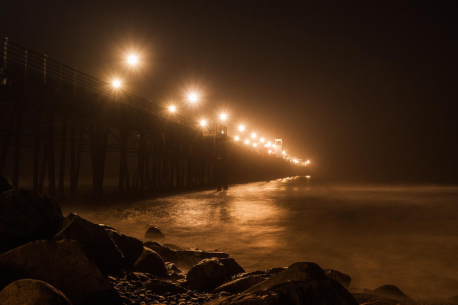 Oceanside Pier Photograph by Dave Hall