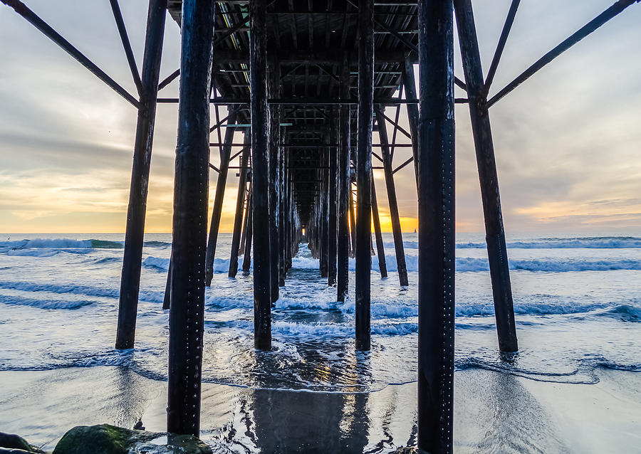 Oceanside Pier Photograph by Mike Ronnebeck