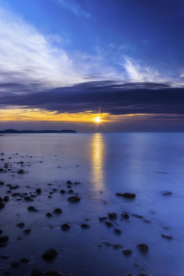 Sunset Photograph - Oceanside Sunset by Ian Mitchell
