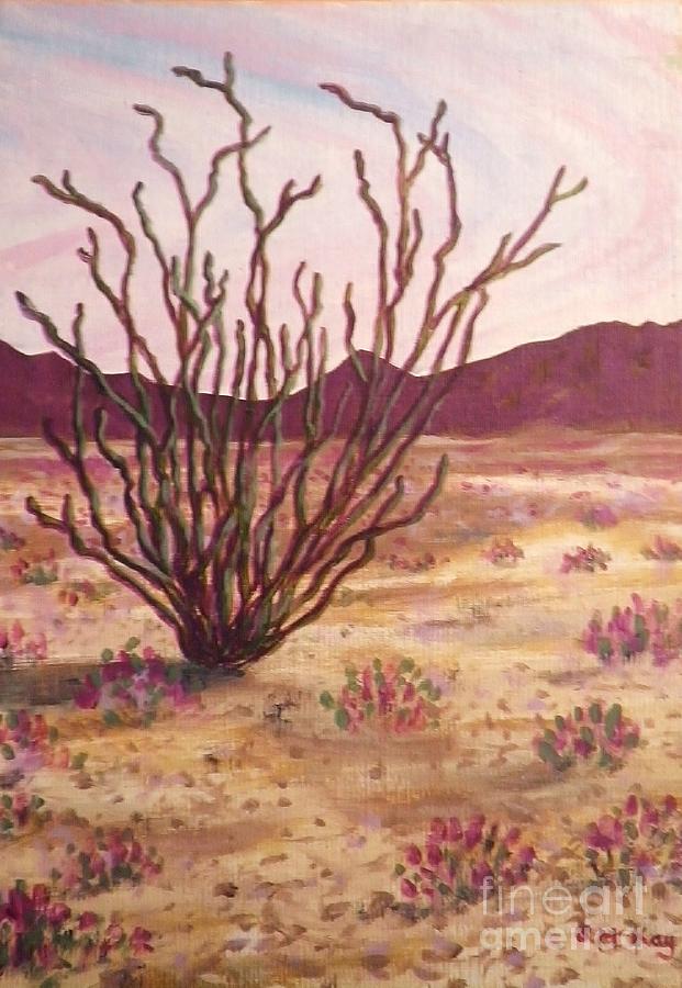 Ocotillo Painting by Suzanne McKay