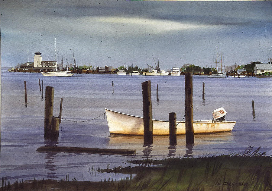 Ocracoke Island Painting By Ken Duffin Fine Art America