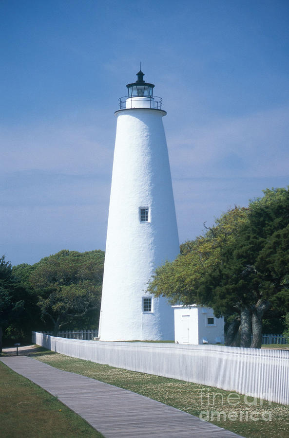 Ocracoke Lighthouse Photograph by Bruce Roberts
