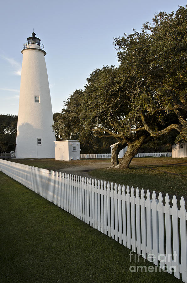 Lighthouse Photograph - Ocracoke Lighthouse by Debra Johnson