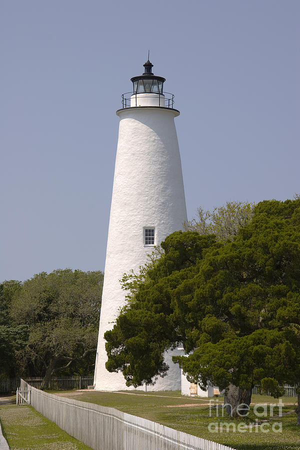 Ocracoke Lighthouse in North Carolina Photograph by Jill Lang