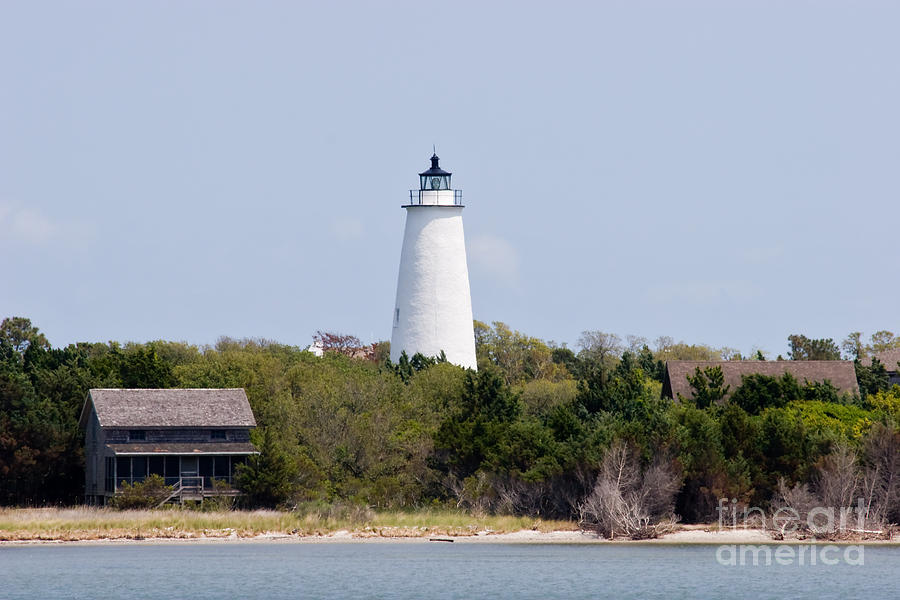 Ocracoke Lighthouse Photograph by Jill Lang