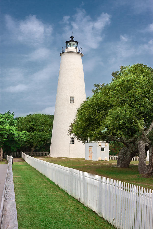 Ocracoke Lighthouse Photograph by Mary Almond