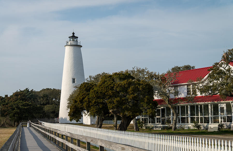 Ocracoke Lighthouse Photograph by Stacy Abbott