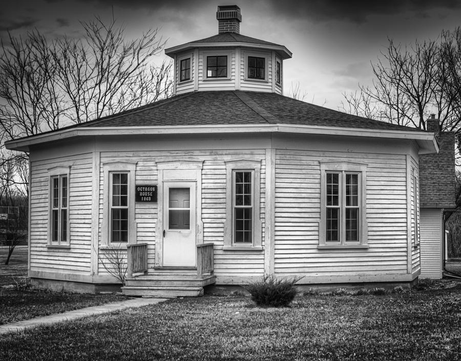 Octagon House 1868 Photograph by Thomas Young
