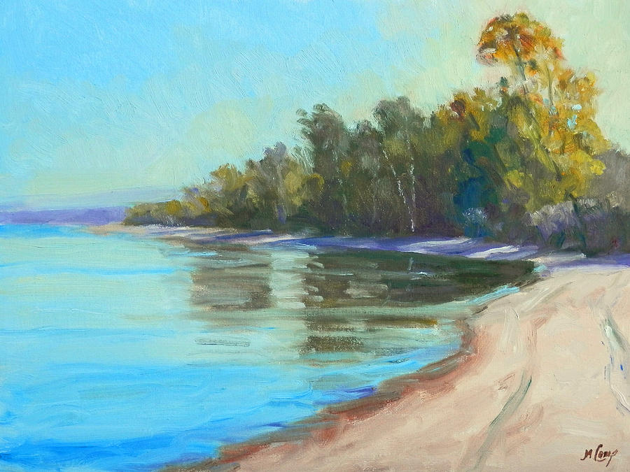 Nature Painting - October Calm by Michael Camp