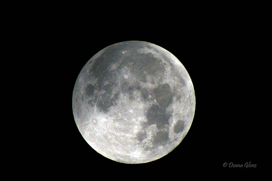 October Moon Photograph by Deana Glenz