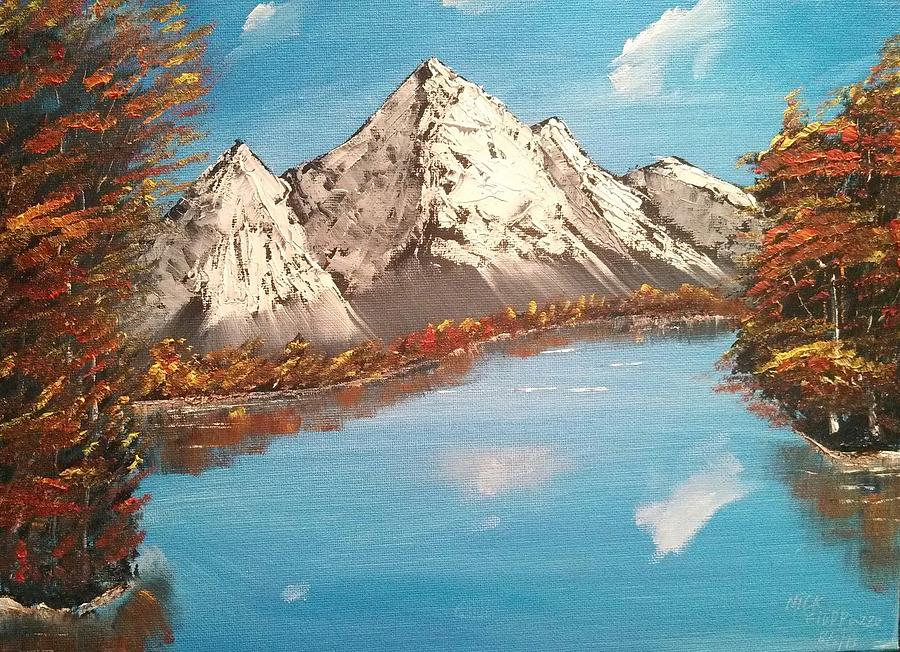 Landscape Painting - October Mountain by Nicolo Filippazzo