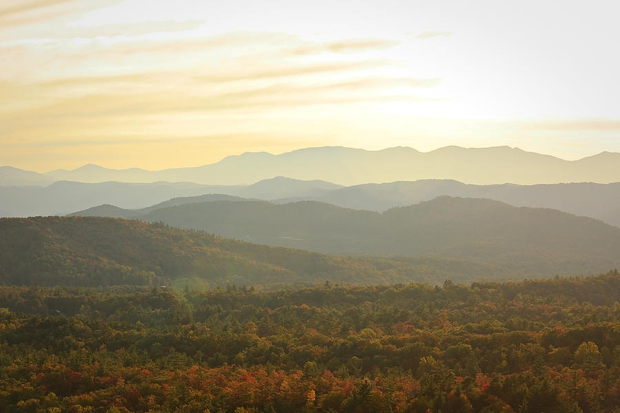October Mountains Photograph by Tammy Schneider