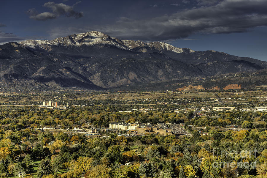 Colorado Springs Photograph - October Skies by Michael Goodell