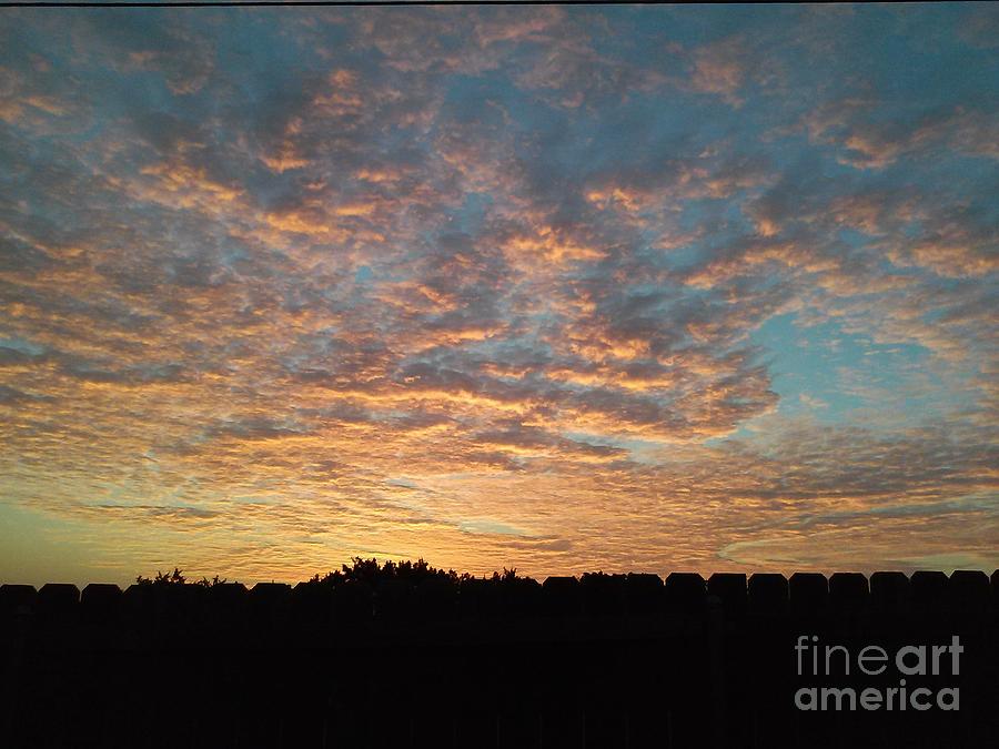 Sunset Photograph - October sunrise by Susan Williams