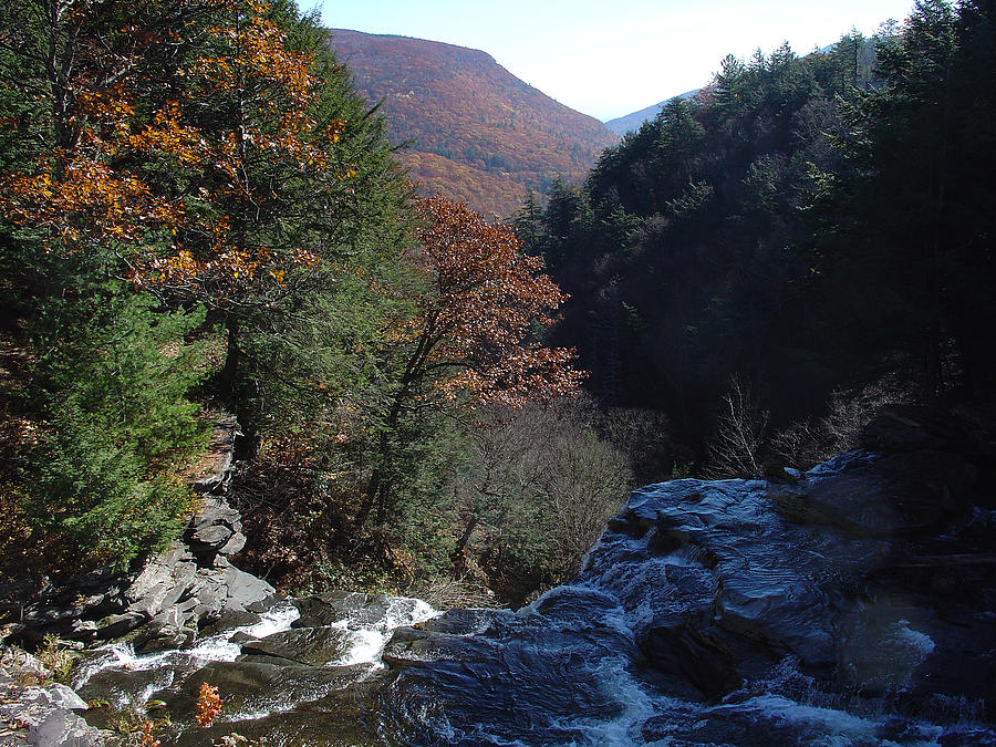 October Tessing the Kaaterskill Clove Photograph by Terrance DePietro