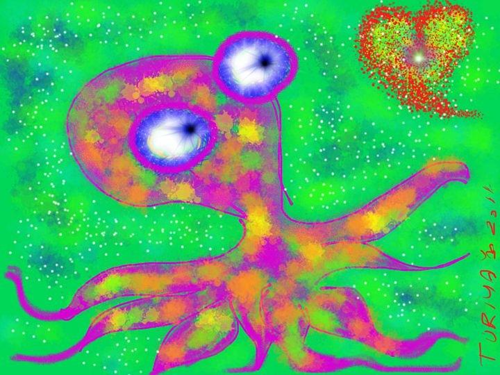 Octopus Love Digital Art by Greg Liotta