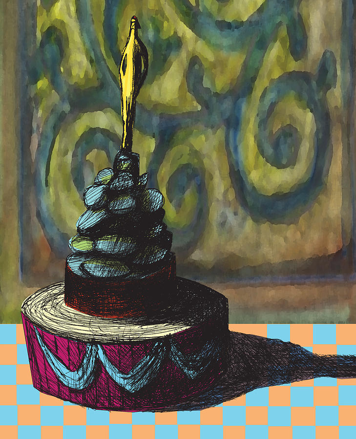 Cake Digital Art - Odd Award by James Raynor