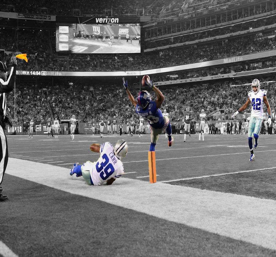 Odell Beckham Digital Art - Odell Beckham Breaking The Internet by Brian Reaves Odell Beckham Digital Art - Odell Beckham Breaking The Internet by Brian Reaves