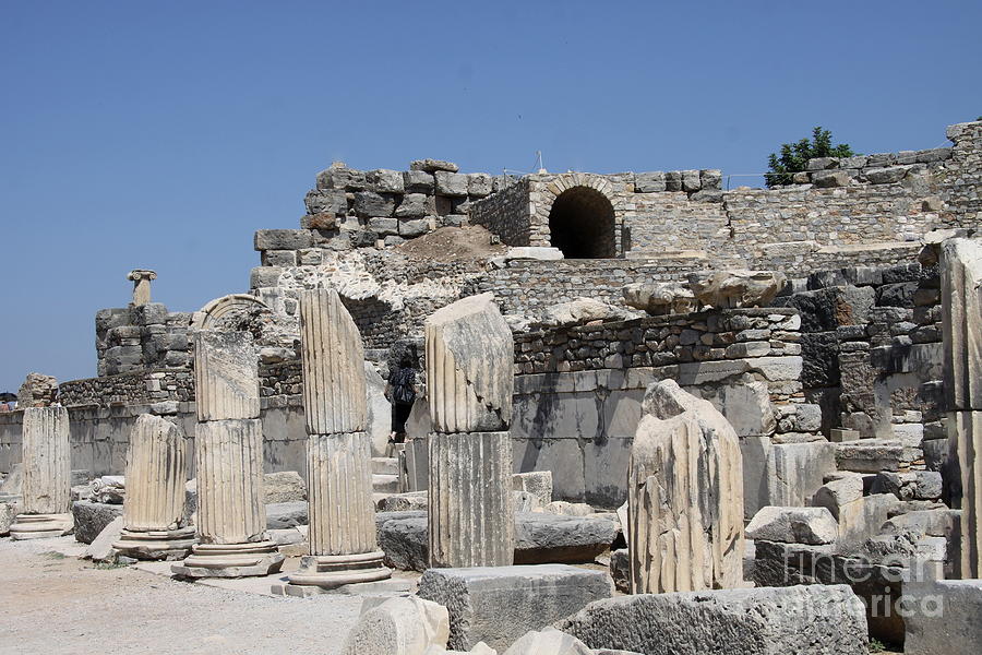 Odeon - Ephesus  Photograph by Christiane Schulze Art And Photography