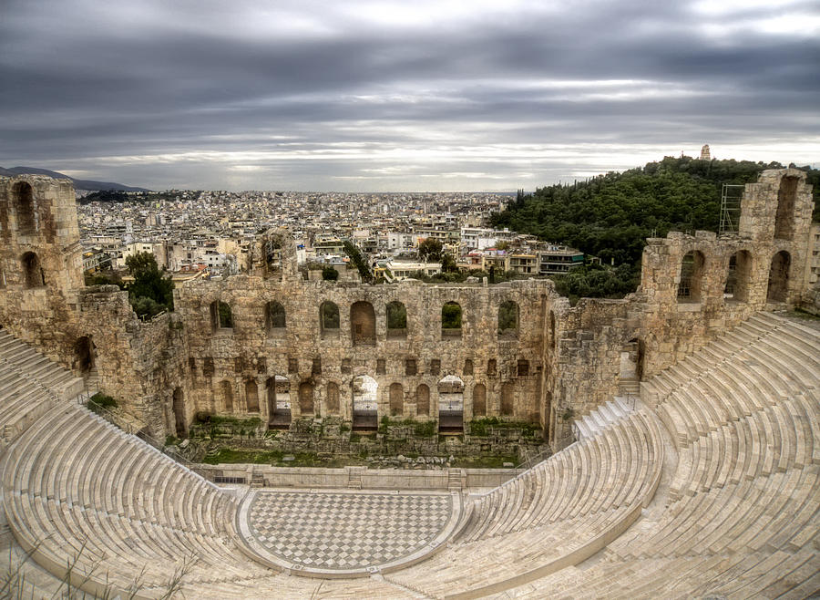 Odeon of Herodes Atticus. Athens, Greece Photograph by by Paco Calvino (Barcelona, Spain)