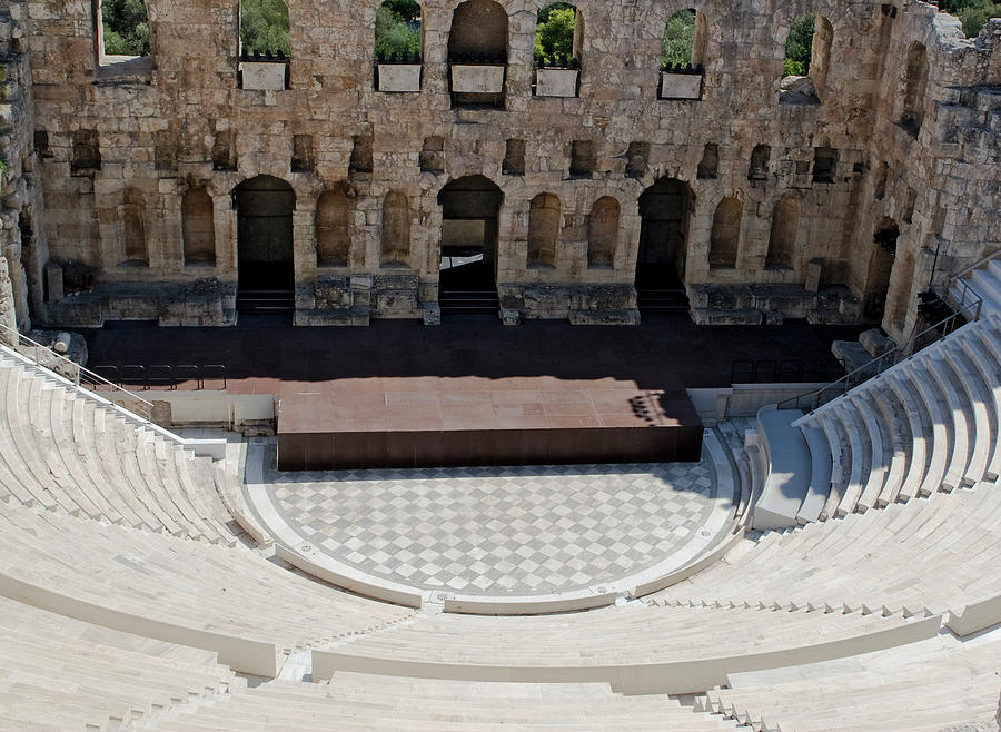 Odeon of Herodes Atticus Photograph by Lorraine Devon Wilke
