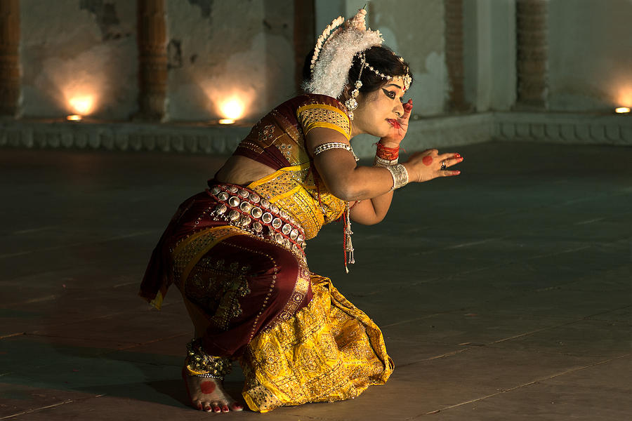 Rajasthan Photograph - Odisi Dance by Mukesh Srivastava