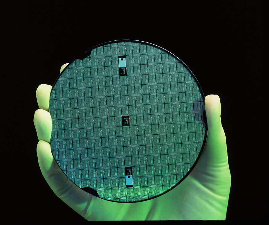 Odometer Wafer Carrying Integrated Circuits - 