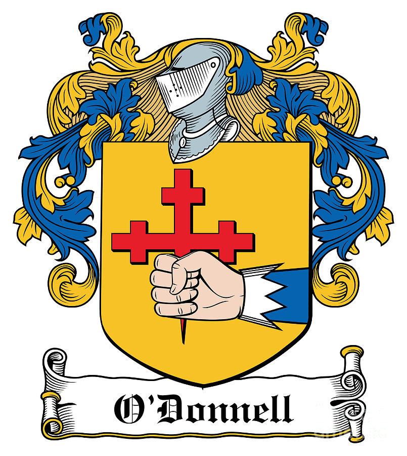 Odonnell Coat Of Arms Sir Hugh Digital Art By Heraldry - Fine Art America