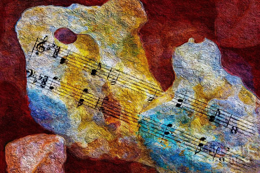 Music Digital Art - Cleft for Me by Lon Chaffin