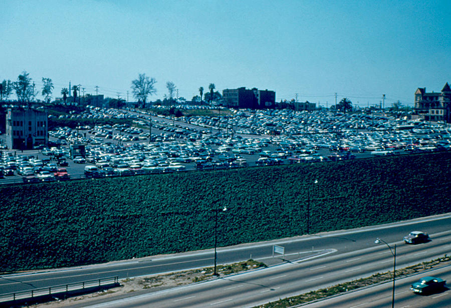 Off Street Parking 1954 Photograph by Cumberland Warden - Fine Art America