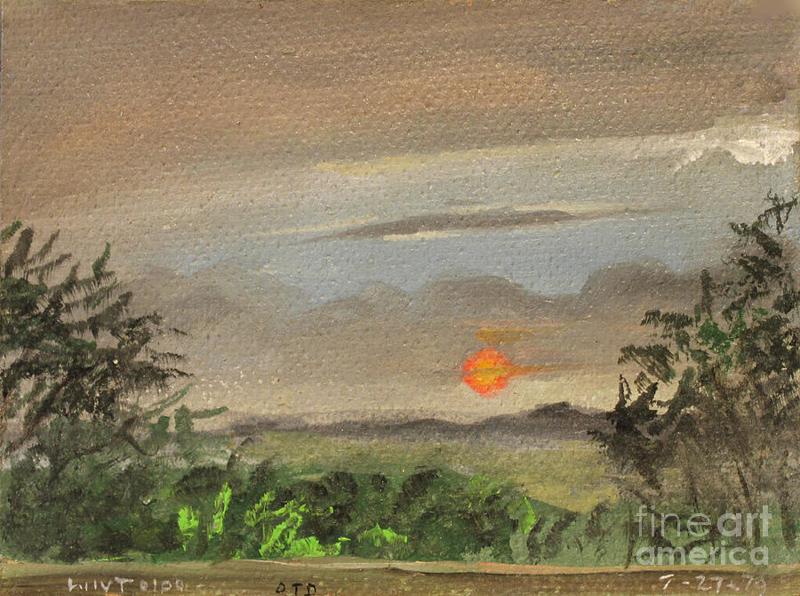 Off the Deck Sunset Painting by Art By Tolpo Collection