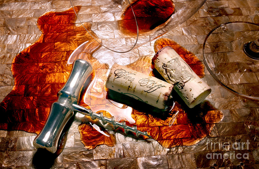 Wine Photograph - Off the Vine by Jon Neidert