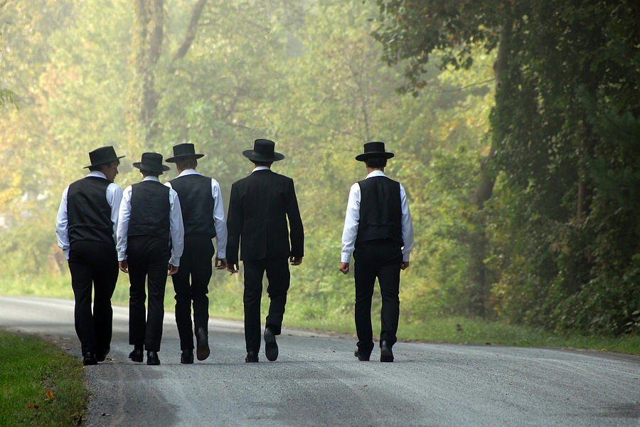 Amish Photograph - Off To Church by Dan Myers