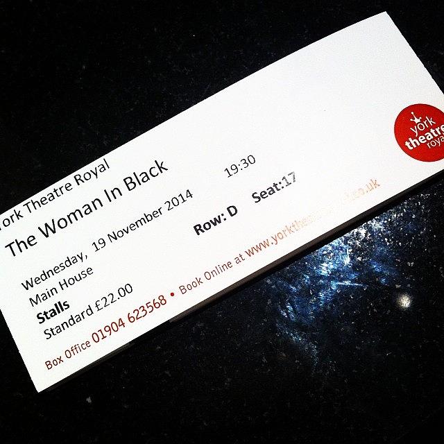 York Photograph - Off To See The Woman In Black Tonight by Luke Beaumont