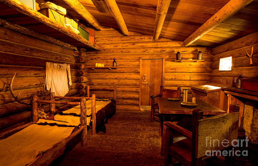 Officers Quarters Fort Clatsop - Lewis and Clark Photograph by Gary Whitton