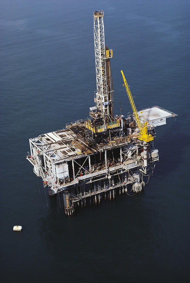 Offshore Drilling Rig Photograph by Earl Roberge