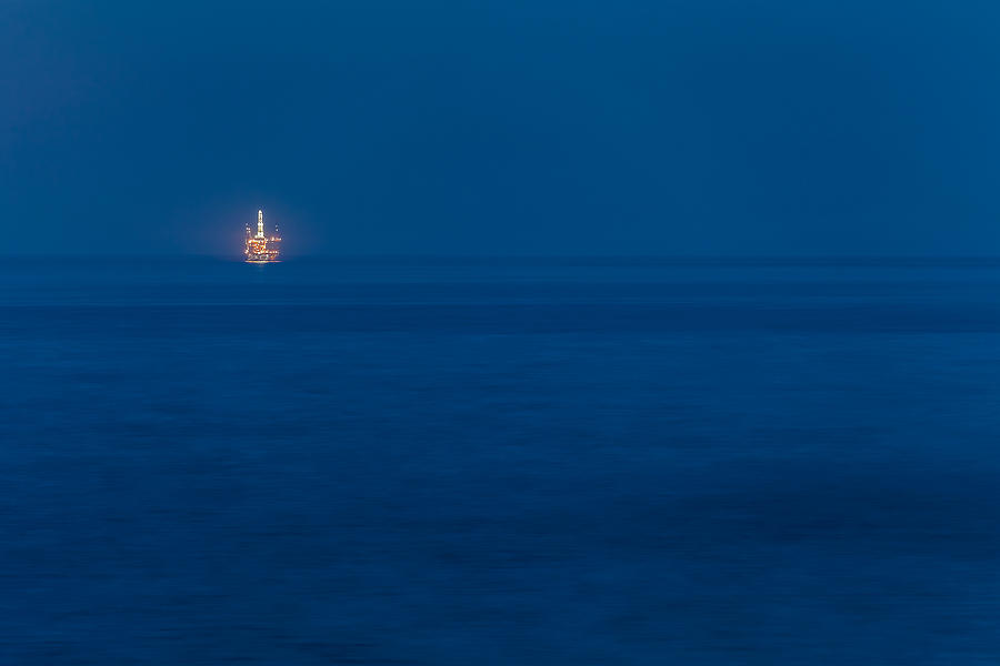Offshore Photograph - Offshore Rig by Thomas Hall
